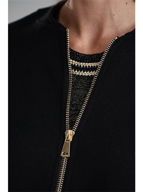 Bomber in misto lana Simona Corsellini | A25CPGBV1001NERO